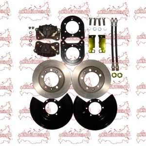 Тормоза дисковые задние УАЗ Патриот 2013+ мост Спайсер под ручник