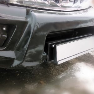 Кронштейн номерного знака для передних бамперов АВС-Дизайн