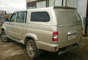 Кунг SKAT 4 со стеклами на УАЗ PickUp