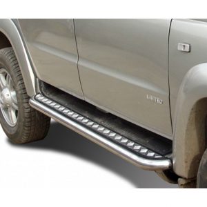 Пороги с накладным листом УАЗ Patriot 2005