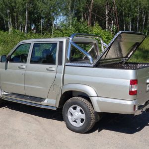 Защита кузова 76,1 мм (для крышки) на UAZ Pickup 2015-