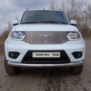 Защита передняя нижняя 76,1 мм на УАЗ Патриот