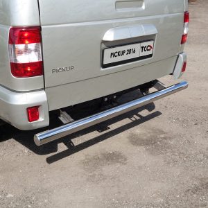 Защита задняя центральная 76,1 мм для UAZ PickUp 2015