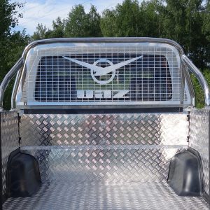 Защита кузова и заднего стекла 75х42 мм (только для кузова) на UAZ Pickup 2015-