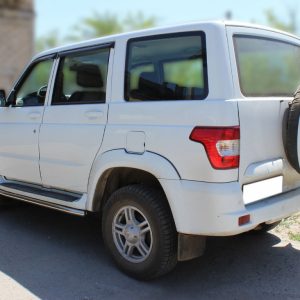 Пороги (обвод штатного порога) d-53 на УАЗ Патриот Пикап 2015+